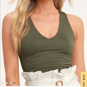 Lulu’s Feel Like Dancing Crop top